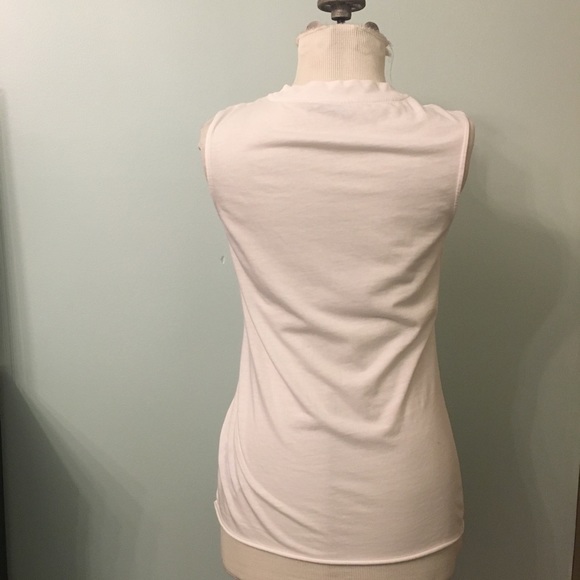 Allsaints sleeveless shirt with pleat detail - Picture 3 of 5